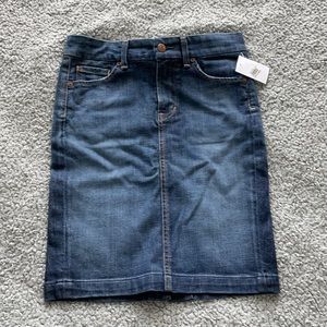 Jerome Dahan denim pencil skirt